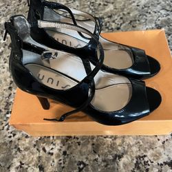 Patent Leather Black Heels