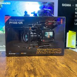 Blackmagic Pyxis 12K L Mount 