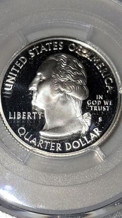 2006 s quarter cam silver Graded error Mint condition