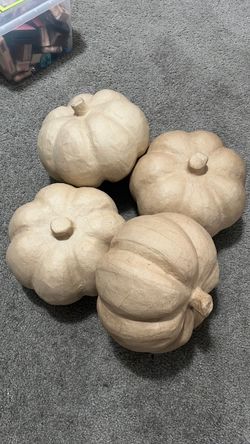 Craft pumpkin