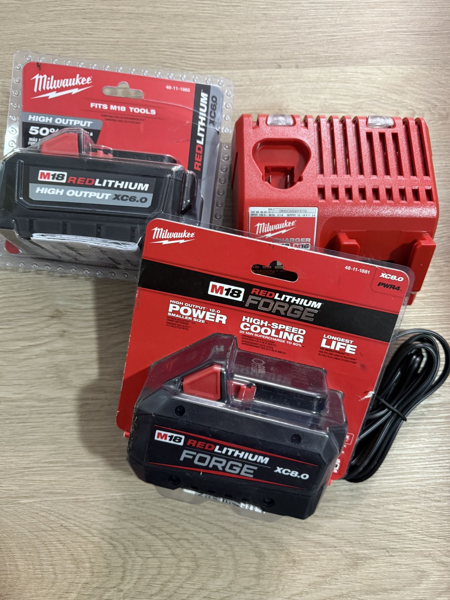 Milwaukee Battery Set