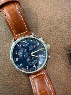 Tissot Chrono XL 42mm Swiss Chronograph – Blue Dial – $250
