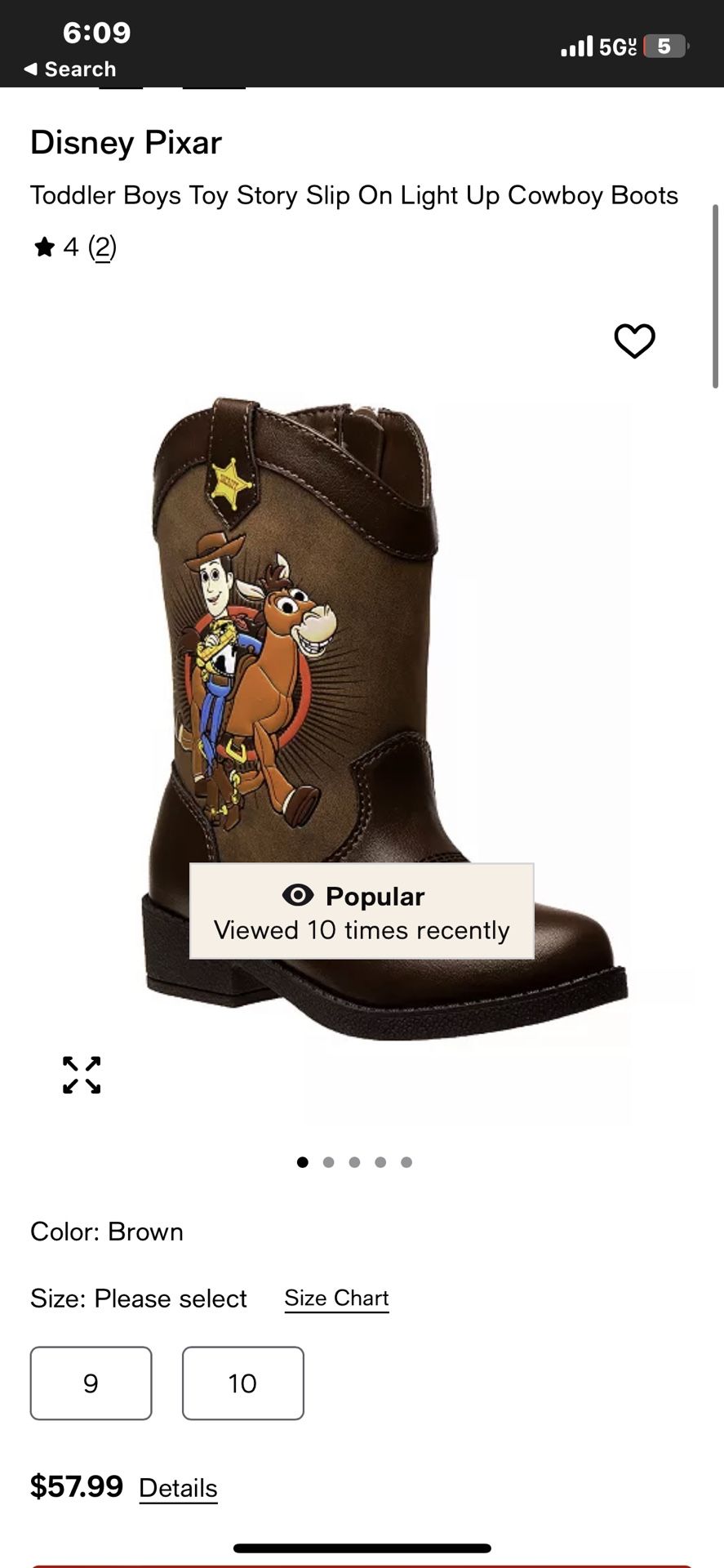 Toddler Cowboys Boots