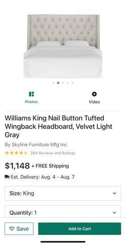 Nail Button Headboard! GREAT PRICE!