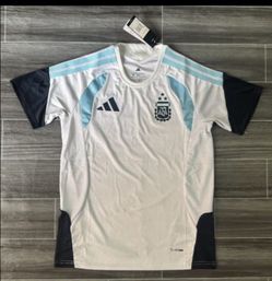 Adidas Argentina 2026 Tiro Pro Training Jerseys in white.