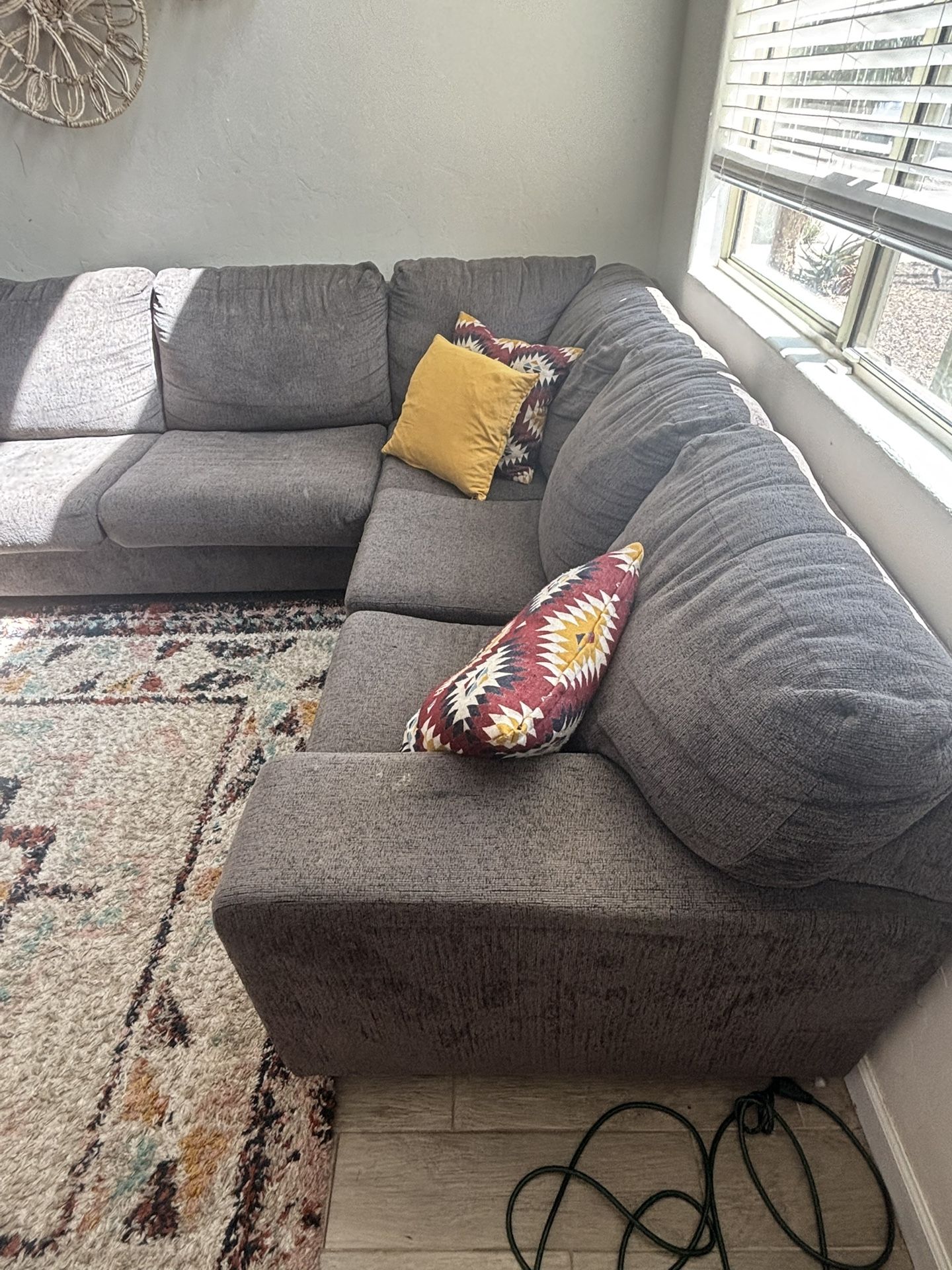 Grey Sectional Couch for Sale in Tucson, AZ - OfferUp