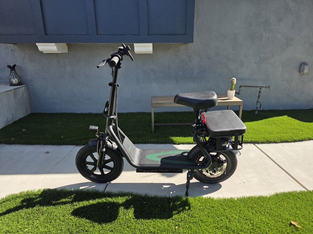 Electric Scooter With Seat 