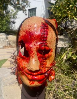 Skinned Stitched Face Mask