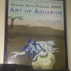 Anime Art of Aquarius Spring Festival 2005 18”x22”