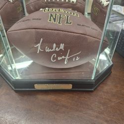 Randall Cunningham Autograph Football