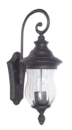 Home Decorators Collection Wesleigh 2-Light Bronze Outdoor Wall Mount 4.6 out of