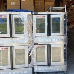 Blodgett DFG-200 Premium Double Deck Full Size Bakery Depth Convection Oven
