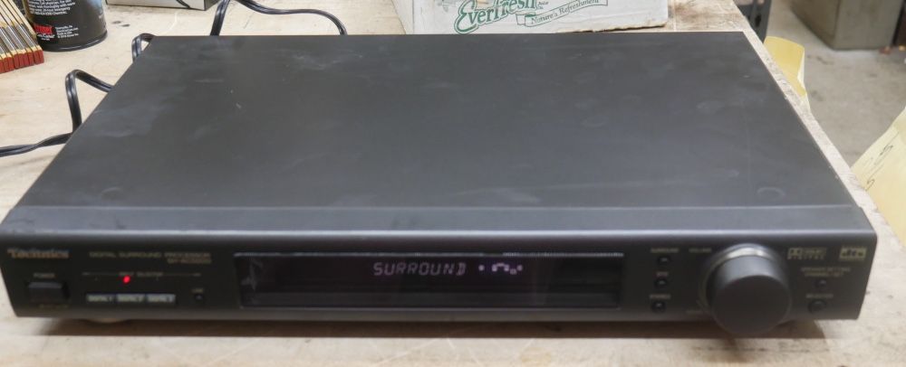 Technics SH-AC500D Digital Signal Processor Dolby DTS Pro Logic Surround Sound. used. tested. in a good working order.