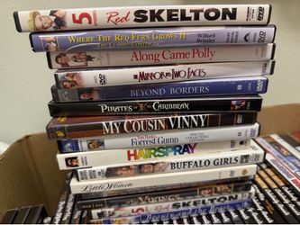 BOX of DVD's