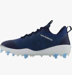 New Balance Mens Fuelcell Comp V3 Baseball Shoe, Team Navy/White, 12 Men US, 13.5 Women