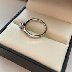 18 K White Gold Vintage Ring 