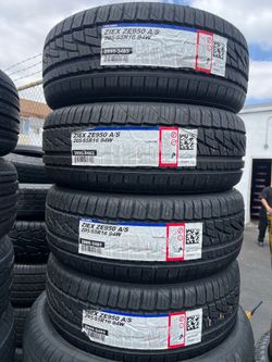 205/55/16 Falken  New Tires Set Of 4 Installed And Balanced Set De 4 Llantas Nuevas Instaladas Y Balanceadas