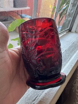 Princess House Red Fantasia Votive