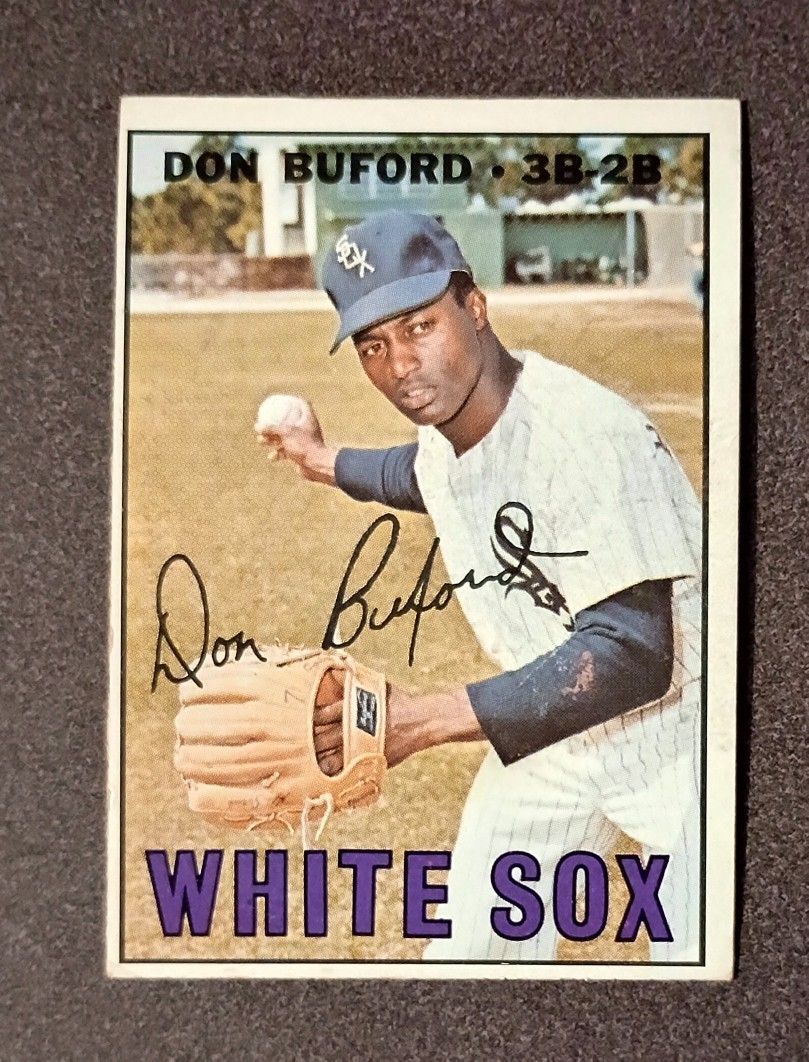 1967 Topps Don Buford Chicago White Sox #232 Baseball Card Vintage Collectible Sports MLB Trading Major League