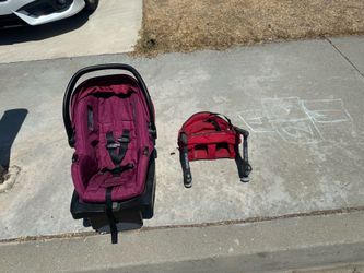 Free-Never used infant carrier and base