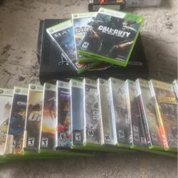 Xbox 360 And 17 Games 