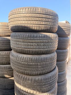 245/50r18 Kuhmo tires en excelentes Conditiones de Vida las 4