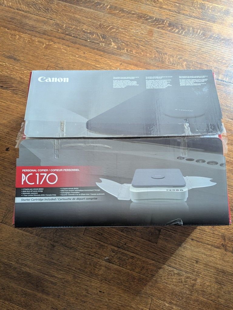 Canon Pc170 Personal Copier Printer Brand New Open Box Pixma
