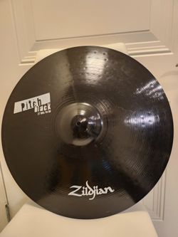 Zildjian 22 inch Pitch Black Ride Cymbal