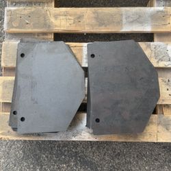 AR500 Target Gongs. Pelvic Plates