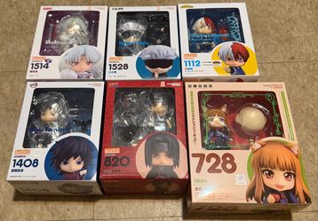 Rare good smile company anime Japanese figures Naruto my hero academia collectible