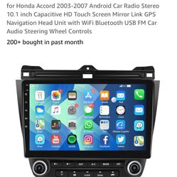 Honda Touch Screen Radia 