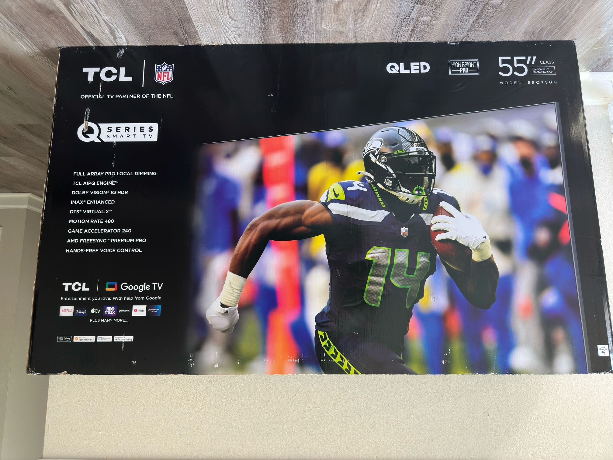 TCL Google TV 55" Model 55Q750G