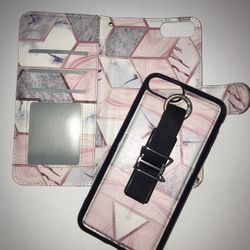 iPhone 8 Plus Removable Magnetic Case  and Sleeve• Case Within Case