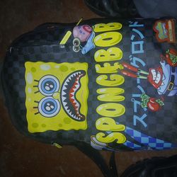 Sprayground backpack SpongeBob anime limited edition