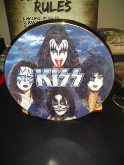 Brand New KISS Rockers & Rulers Gartlan Collector Plate # 6186