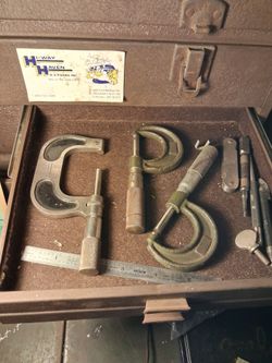 Machinist Micrometers lufkin craftsman
