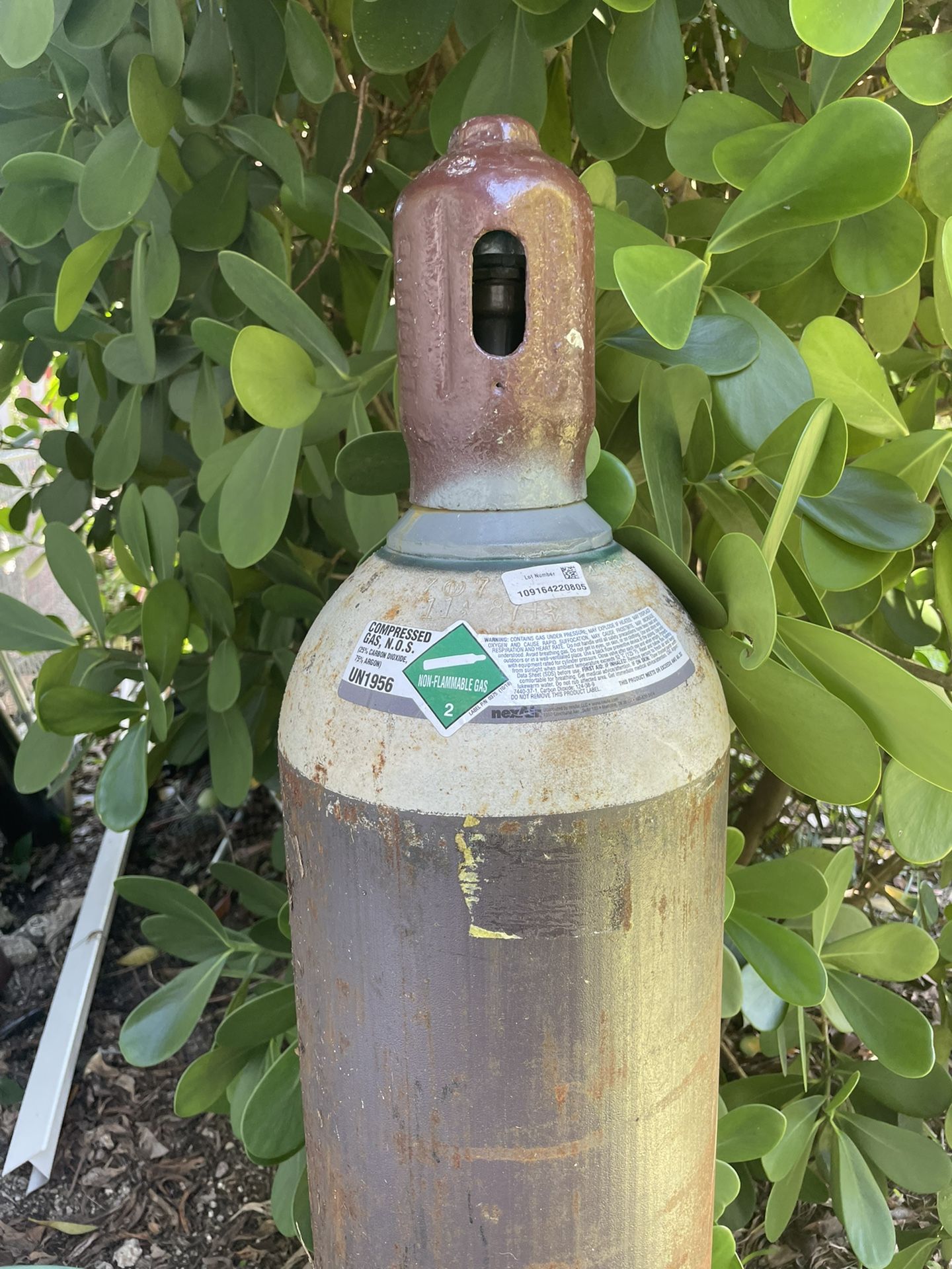 Argon/CO2- 75/25 Mix - 250cf Tank