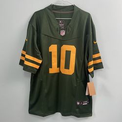 Nike Green Bay Packers Jordan Love #10 Jersey Green 