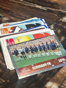 Panini World Cup album stickers