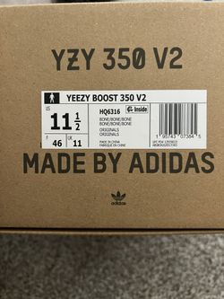 Yeezy 350 Bone 
