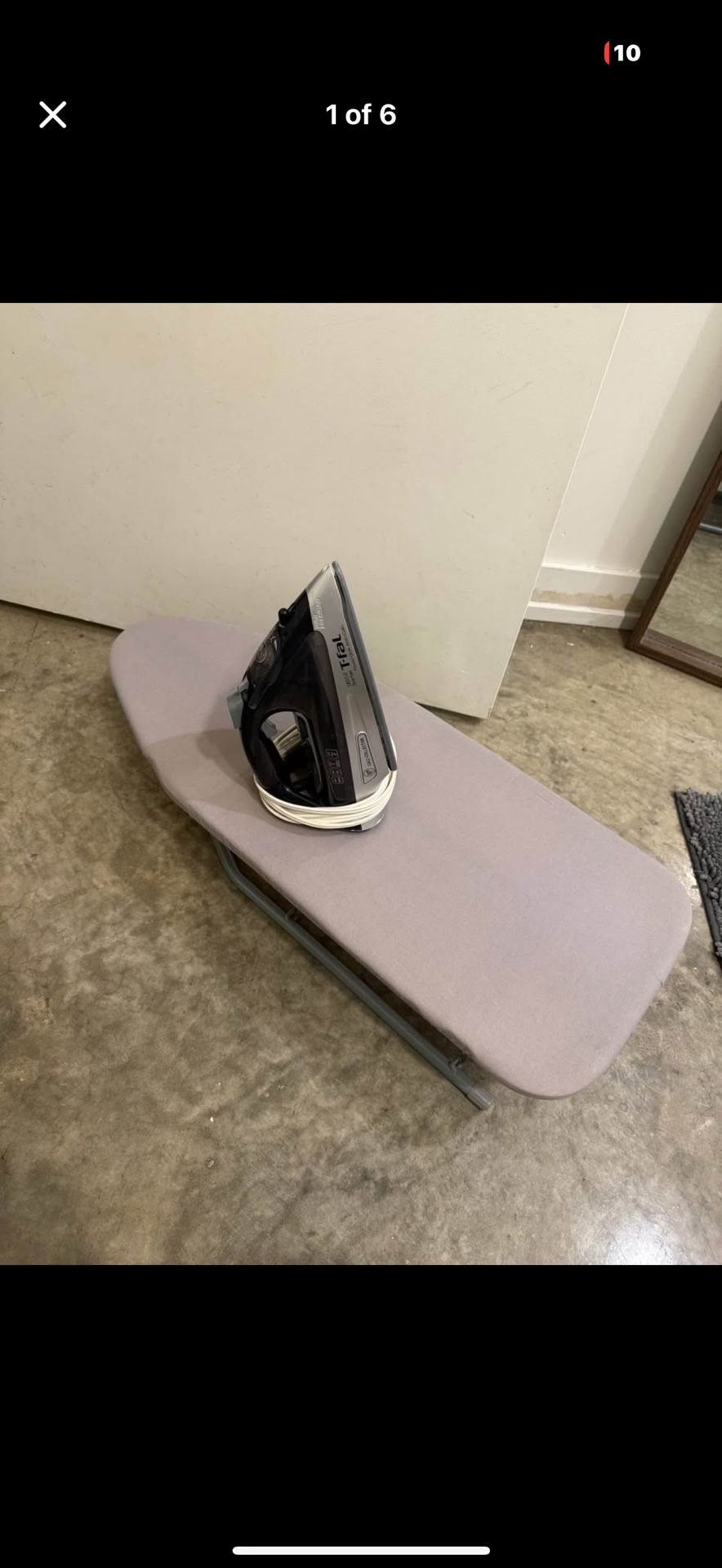 Iron And Ironing Board