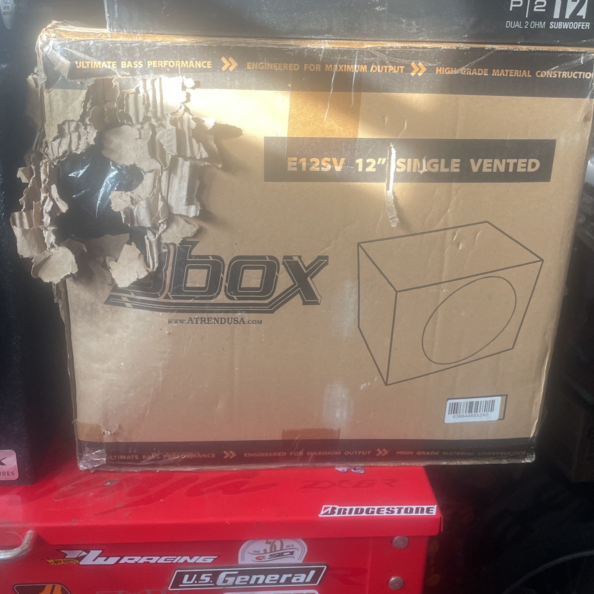 bbox subwoofer enclosure e12sv