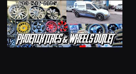 ​🚗 Custom Wheels, Tires, Lift Kits & Financing | Phoenix Tires & Wheels Outlet ​• Huge inventory of custom wheels (Chrome, Black, Red, Gold) • All-te