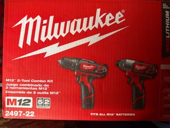 Milwaukee M12 2-Tool Combo Kit 2497-22