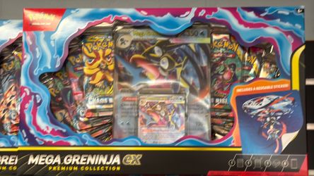 POKEMON MEGA GRENINJA EX PREMIUM COLLECTION
