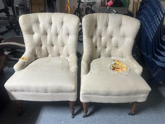 2 Chairs - Need Upholstery