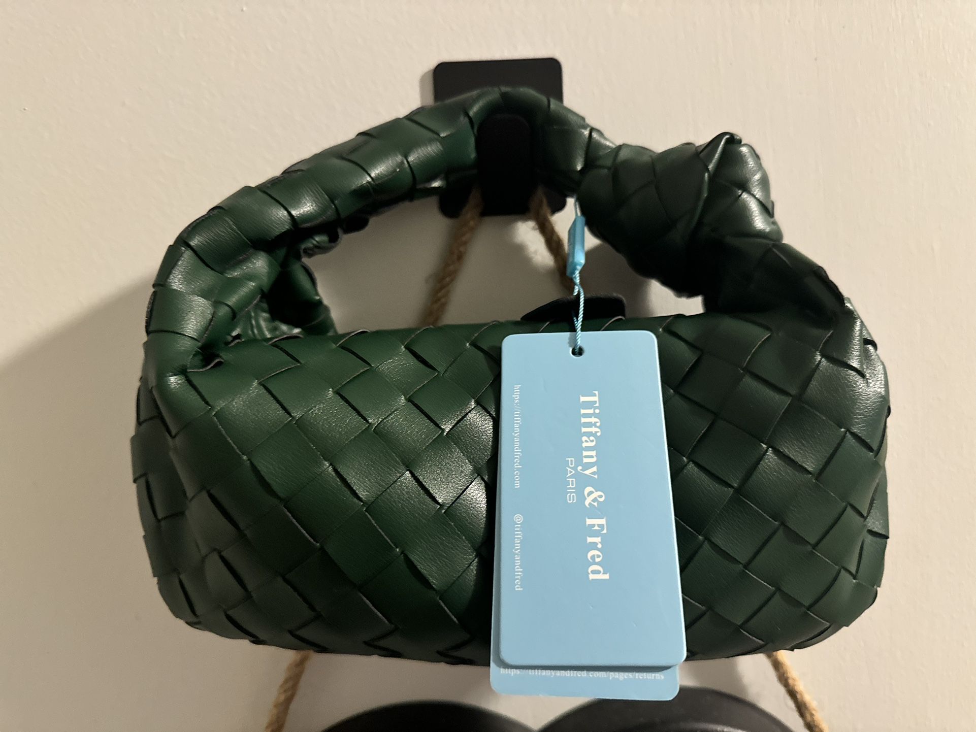 Green Tiffany And Fred Handbag