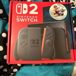Nintendo Switch 2 Console With Mario Kart Brand New Sealed 
