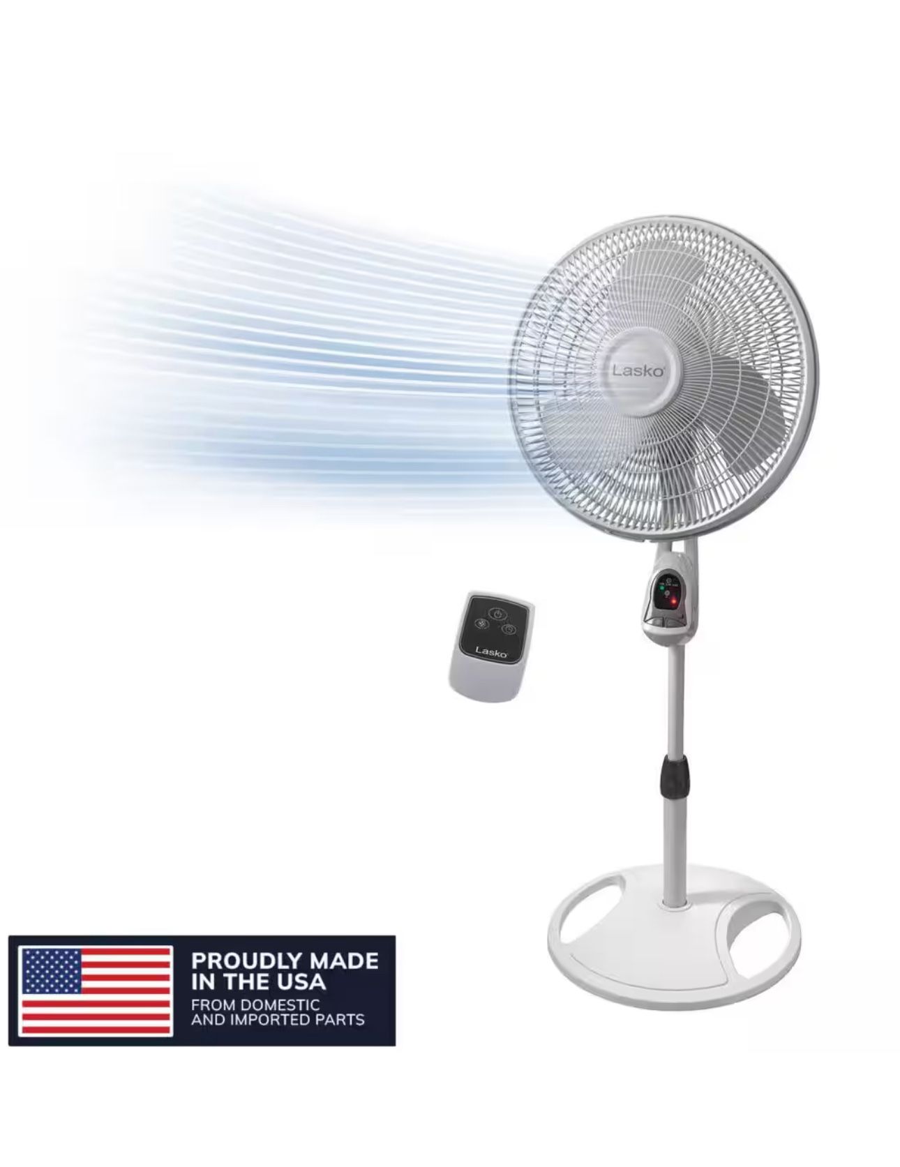 3 Speed Oscillating Pedestal Fan