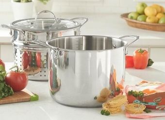 Princess House Olla De 8 Qts Con Canasta Vaporera